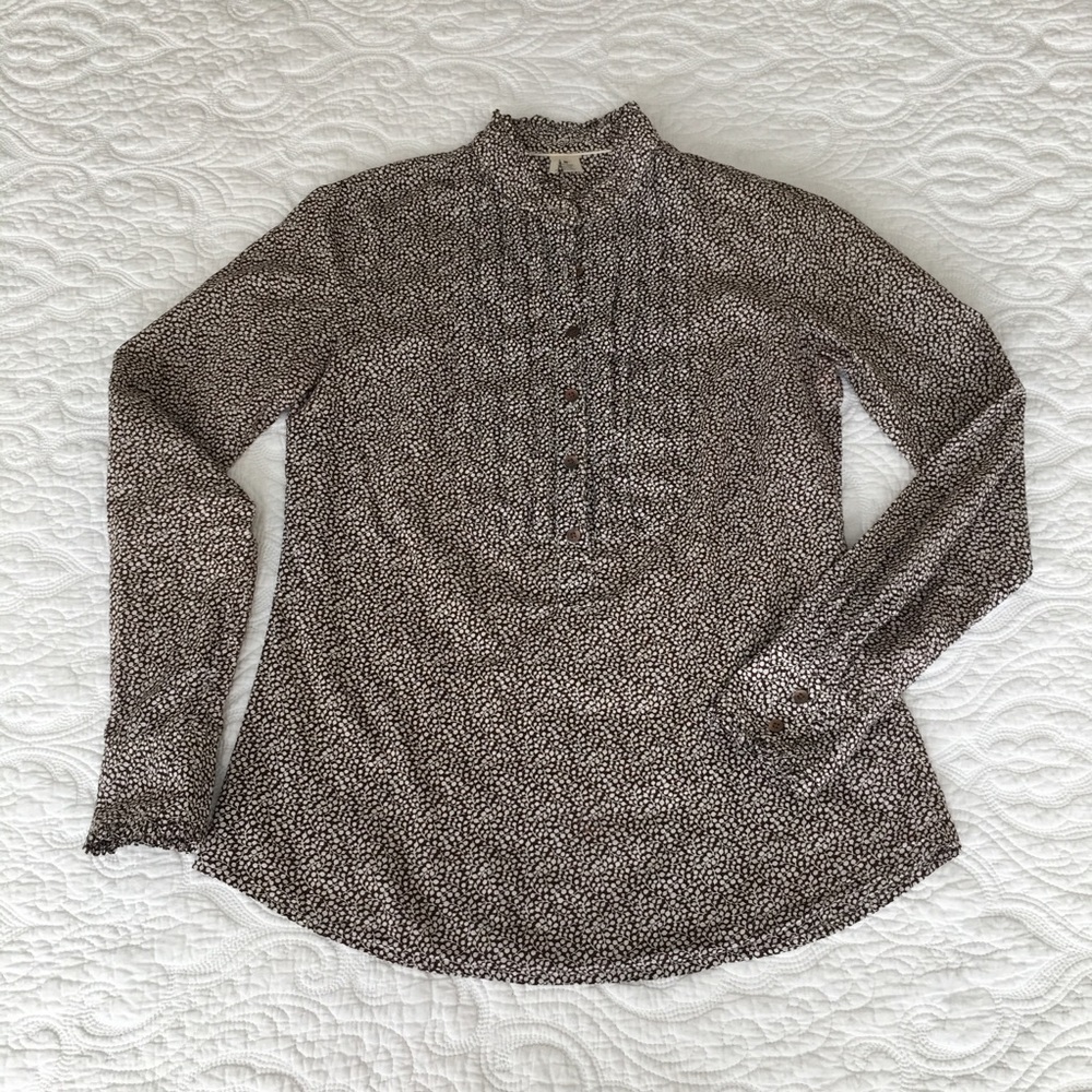 J. Crew Lilah Popover Shirt